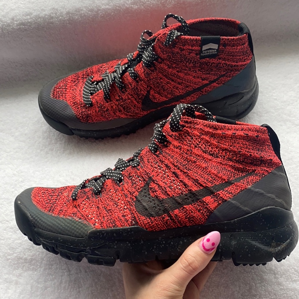 Red Nike SneakerBoots Collection Womens
